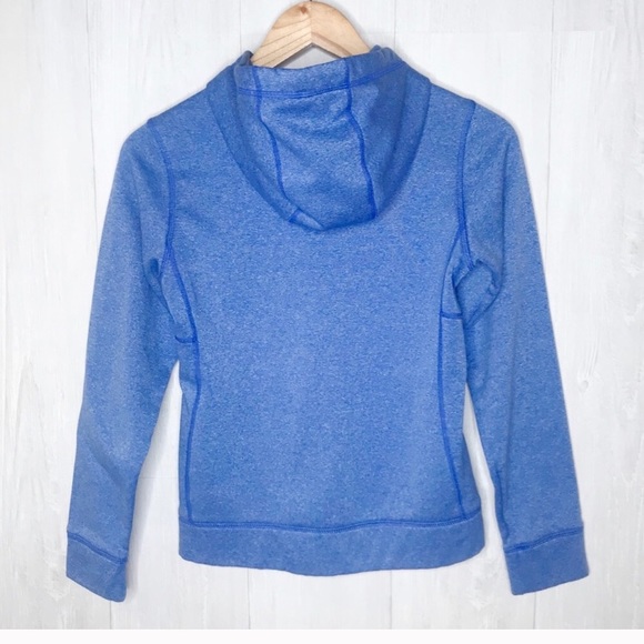 The North Face blue hoodie / sweatshirt - Picture 3 of 4